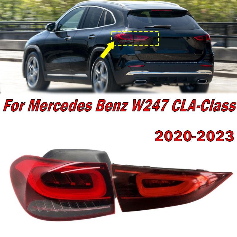 Для Mercedes Benz W247 GLA220 GLA250 2020-2026 Автоаксессуары Задний светодиодный фонарь стоп-сигнал в сборе 2479062901 A2479063501