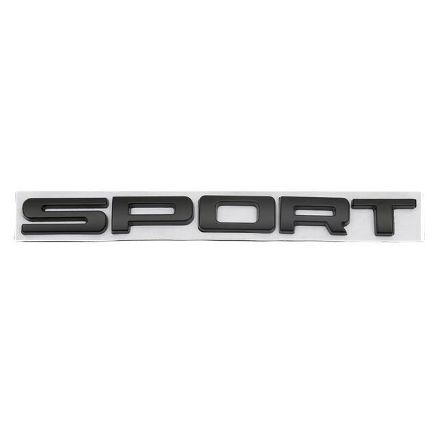 Высококачественный 3D Спортивный Металлический Значок-Эмблема SPORT Наклейки Подходят Для Автомобиля Land Range Rover SV Накладка на Задний Багажник Наклейка