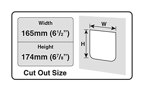 Pet Mate Limited Cat Mate 4 Way Locking Cat Flap, White by Cat Mate