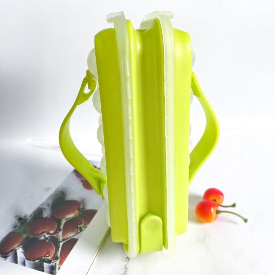 Форма для кубиков льда с крышкой, пищевой силикон, аппарат для изготовления кубиков льда, без BPA, легкое извлечение, удаление одним нажатием, лоток для льда для морозильной камеры