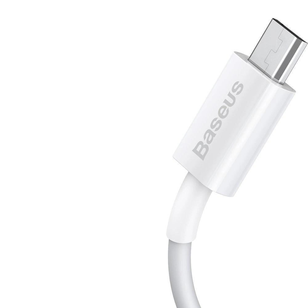 Baseus Superior Cable Usb - Micro Usb Cable For Fast Charging 2A 1M White (Camys-02)