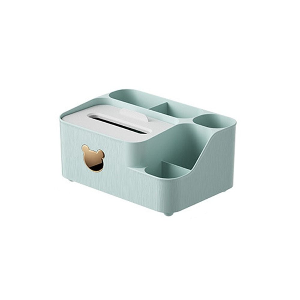 Пластиковая коробка для салфеток с несколькими отделениями, органайзер для декоративных салфеток для спальни