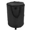 Camping Trash Can with Zippered Lid 24 Gallons Large Capacity Foldable Portable Garden Garbage