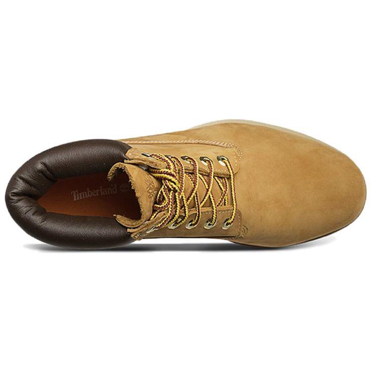 Timberland Теплые прочные короткие уличные ботинки премиум-серии, мужские ботинки коричневого цвета A1JHFW