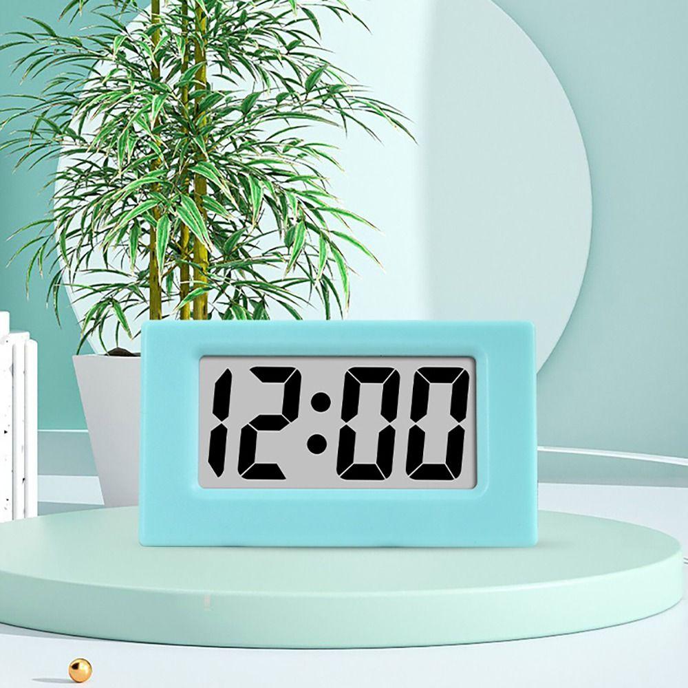 Mini Electronic Digital Clocks Portable Table Watch Screen Desktop Clock  Student