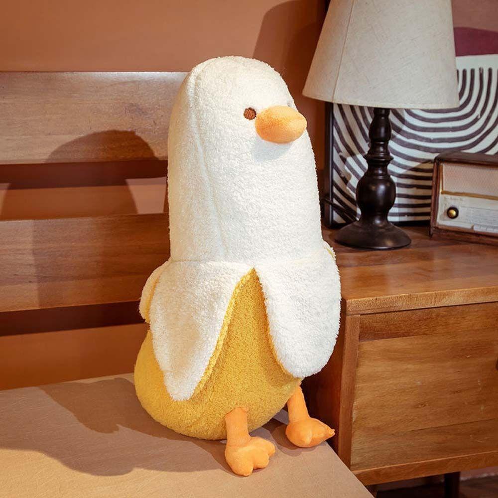 Plush Pillow Plush Plants Banana Stuffed Toys Stuffed Toys Duck Plush Doll Banana Duck Plush Toy