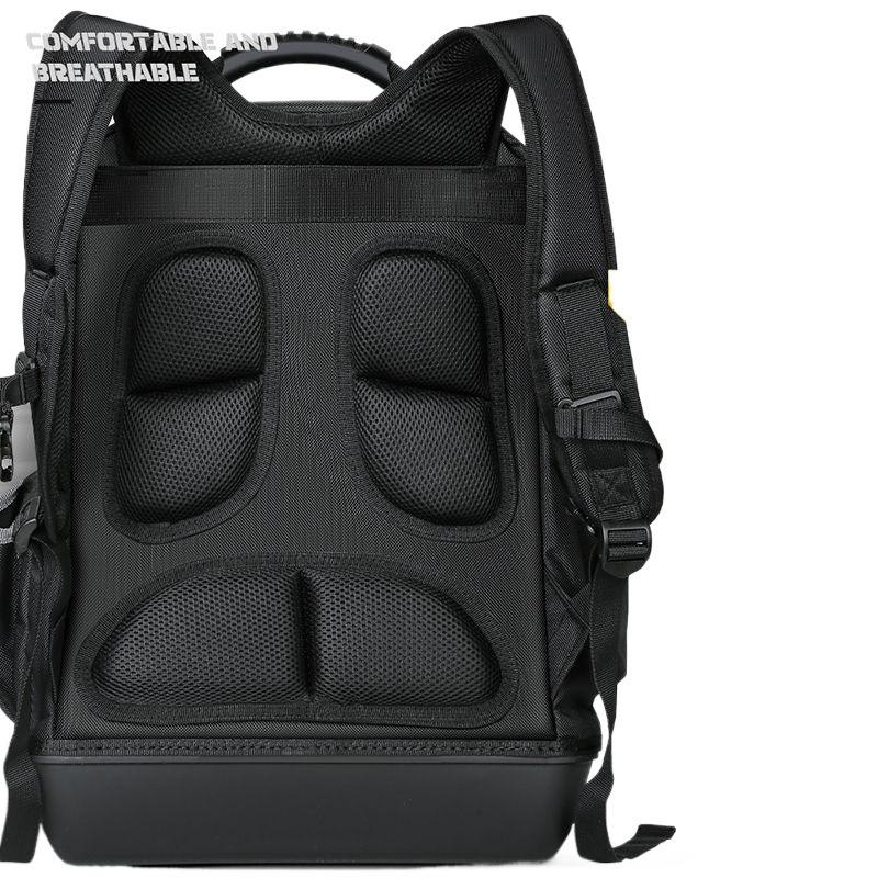 Multifunctional Electrician's & Woodworking Durable Backpack with Large Capacity & Plastic Bottom
