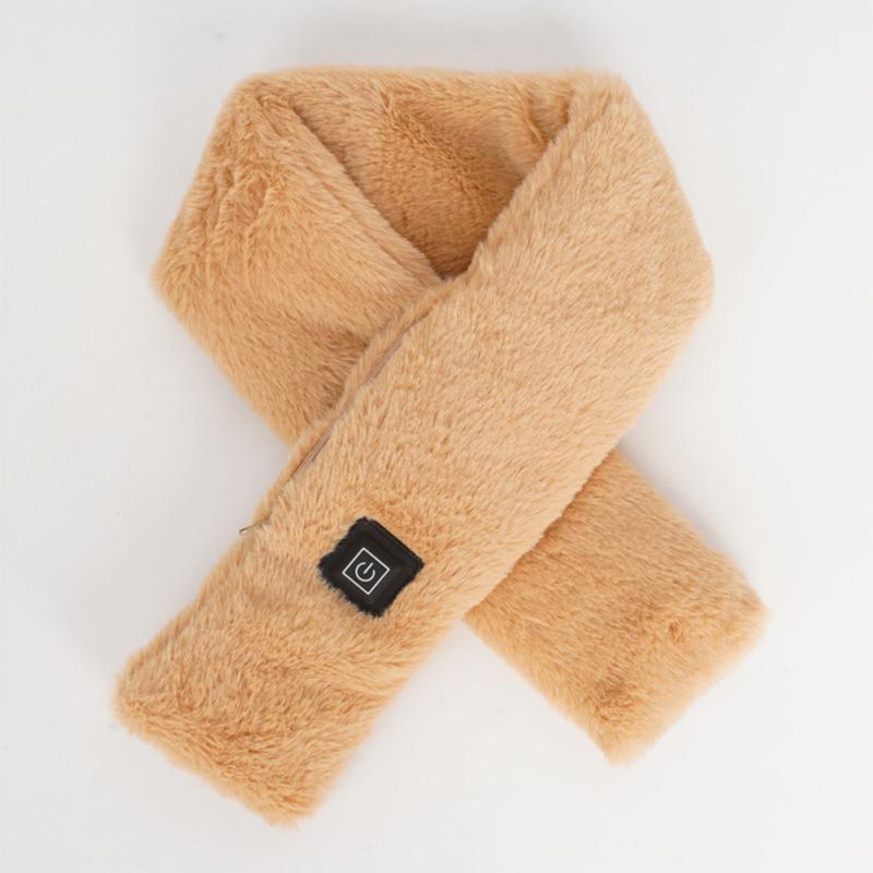 Outdoor Warm Electric Heating Scarf Safety 3 Level Temperature Control Usb Heater Thermal Neck Wrap