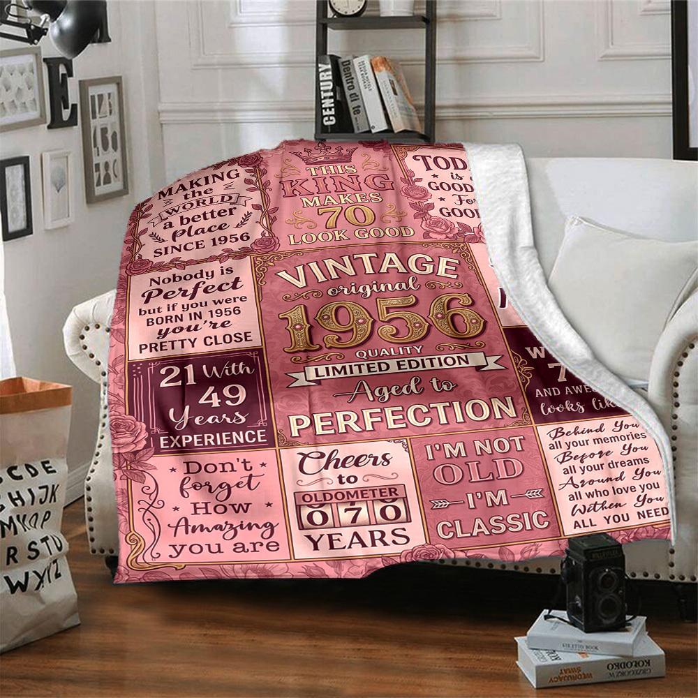 Elephant In Tropical Paradise With Gold Accents Blanketcustomizable With Your Namecomfortable And Stylish Perfect For Travel Beds Chairs Offices Sofas