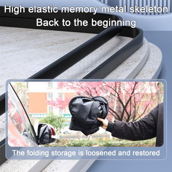 Car Windshield Sun Shade UV-Resistant Easy To Install Automotive Interior Sun Protection Foldable