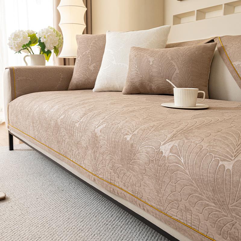 Light Luxury Modern Simple Wind Four-Season Universal Non-Slip Sofa Cushion Cover