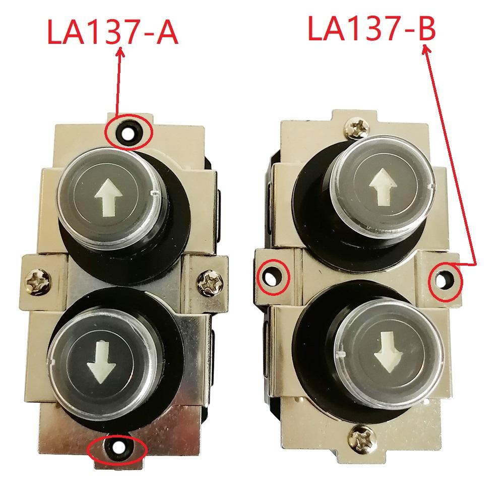 LA137 Up Down Waterproof Pushbutton Switch for Electric Crane Hoist 16A 250V Single Phase