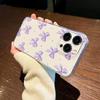 Прозрачный чехол для телефона с фиолетовым бантом, подходит для iPhone 17 16 15 14 13 12 11 Pro/Max/Plus, противоударная задняя крышка