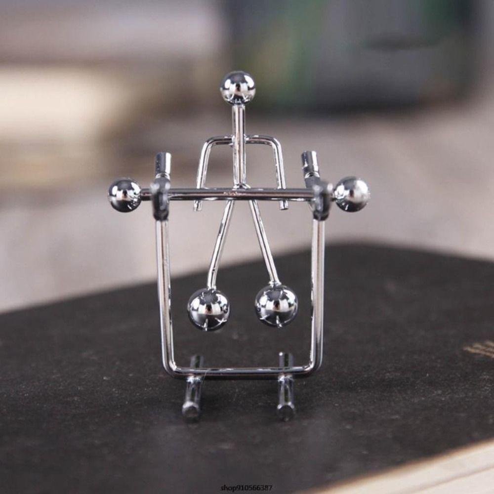 Home Decor Balance Iron Man Ornaments Pendulum Cradle Decompression Desk Toy Kids Toys