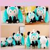 Panda Plush Toy With Pp Cotton Filling For Kids And Collectors