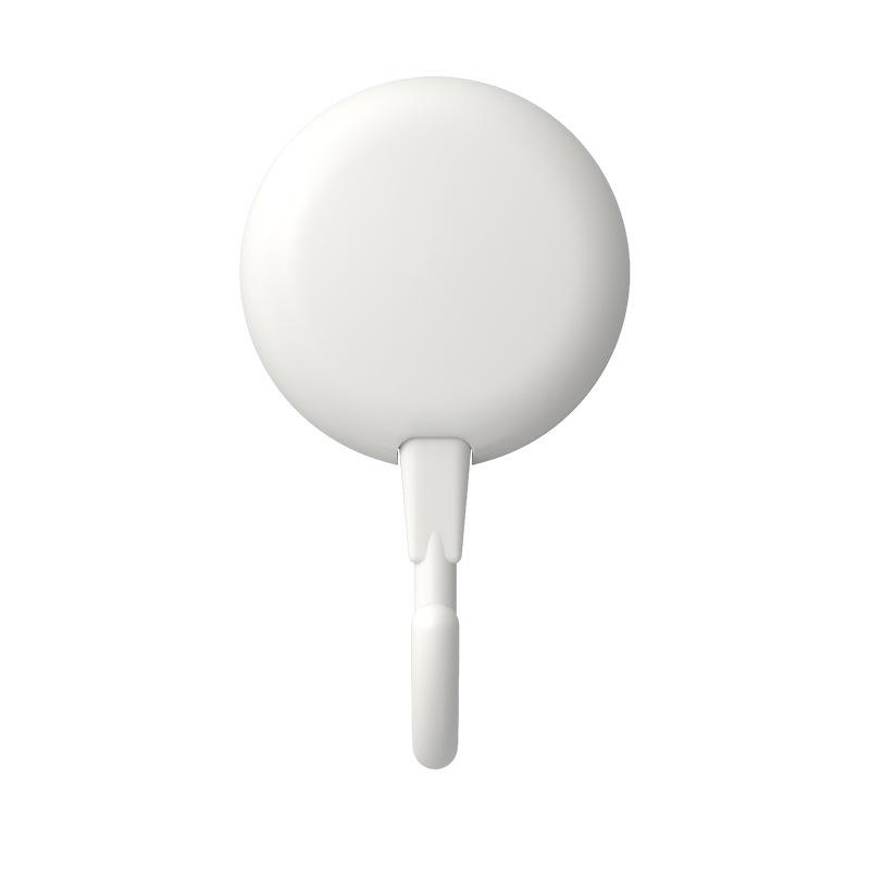 Крючки для стен с прочным клеем, не требующие пробивки - круглые крючки для ключей и кухонные крючки