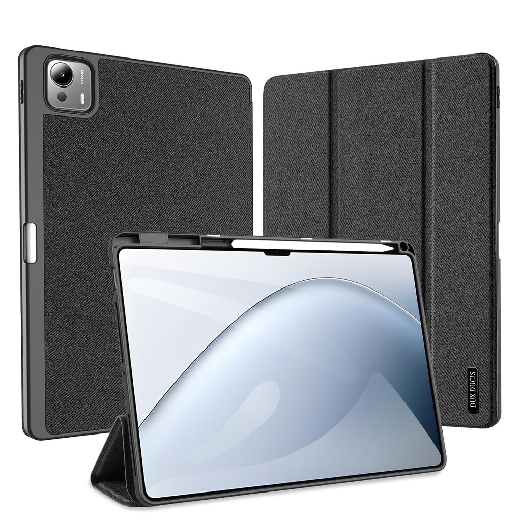 Чехол для Xiaomi Pad 7 Ultra DUX DUCIS Серия Domo Тройная подставка Кожаный чехол для планшета