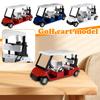 Golf Cart Die-Cast Toy Model – Pull Back Alloy Car For Kids & Collectors