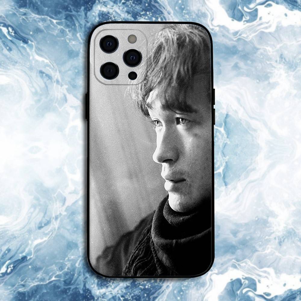 Чехол для телефона с изображением Виктора Цоя для iPhone 17, 16, 15, 14, 13, 12, 11 Plus, Pro Max, Мягкий силиконовый черный чехол