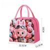 Camping, picnic, outing ice bag, lunch bag for children, commuter small bag, new cartoon cute portable lunch box bag, insulated
