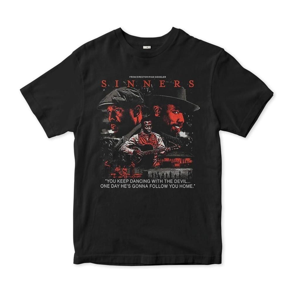 Sinners 2025 T-Shirt Men039;s Women039;s Sizes Unisex T-Shirt