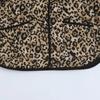 Parkas Leopard Winter Coats Woman Vintage Animal Print Quilted Jacket Women Autumn Long Sleeve Padded Jacket Short Coats