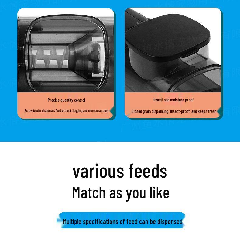 Jebo Smart Aquarium Feeder: Large Capacity Timer for Ornamental Fish