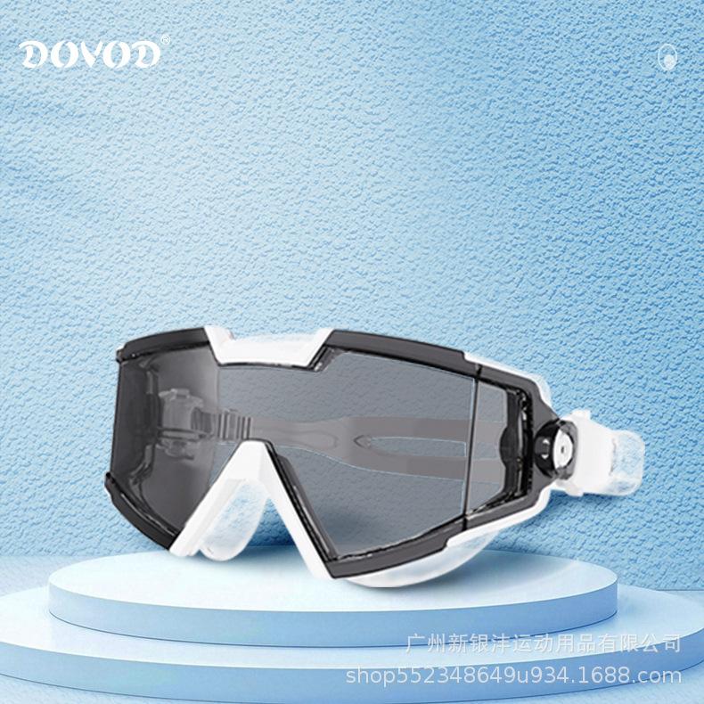 Professional racing goggles with high cost-performance ratio, interchangeable nose bridge, silicone anti-fog, essential for training and competition