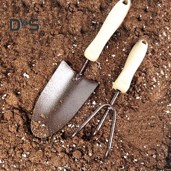 Инструмент для ухода за растениями Садовый инструмент Ручной совок из углеродистой стали Вилы для сорняков с эргономичной ручкой Ручная лопата Грабли для копки и прополки Аэрация почвы