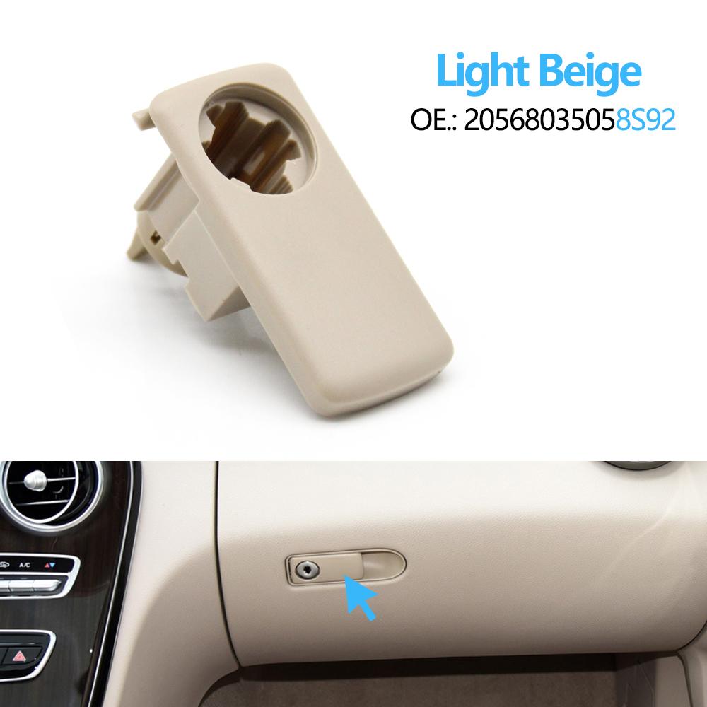 Автомобильный бардачок, ручка-переключатель, ящик для инструментов, отсек для крышки, замок для Mercedes BENZ C GLC Class W205 W253 C200