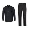 Черная униформа, униформа охранника, одежда для семинаров, тренировок на открытом воздухе, водонепроницаемая, лето, осень, длинный рукав