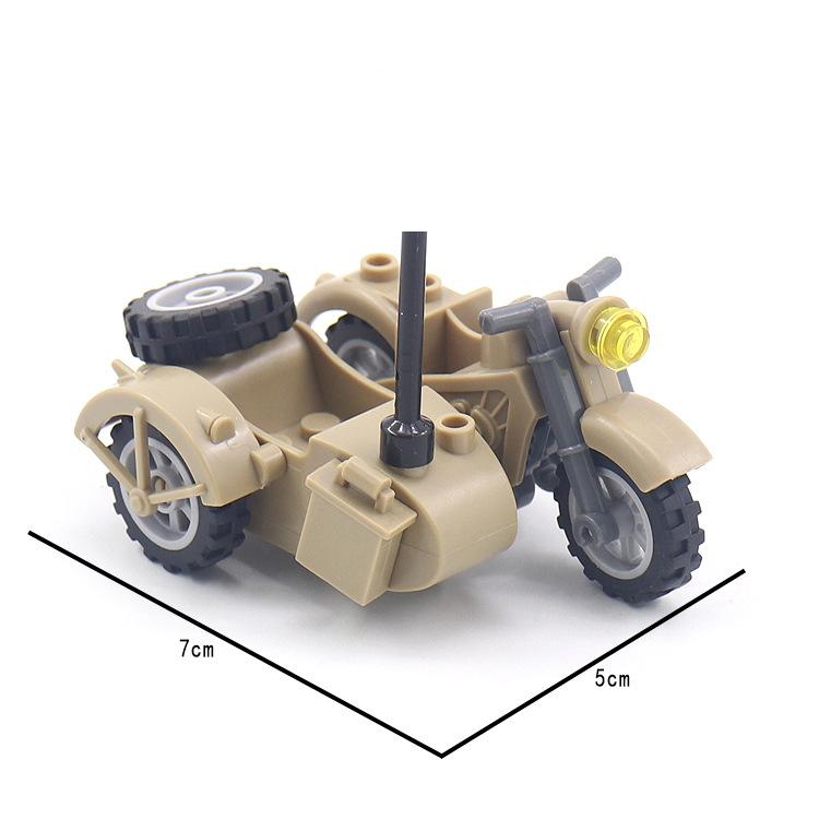 Военная Модель Бронированный Автомобиль SWAT Машина Оружие Армейский Солдат Полиция Бандит Пулемет Строительные Блоки Фигурка Кирпичные Игрушки