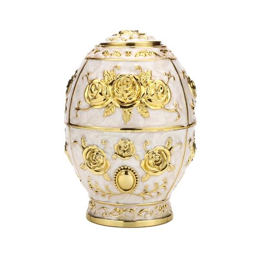Toothpick Dispenser Retro Relief Design Plastic Luxury Pop-up Toothpick Organizer Box Rose Flower Desktop Decor Holder for Home