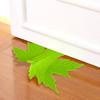 Green Maple Leaf Door Stopper Wedge 3D Printed Simulation Leaf Model Windproof Anti-collision Carpet Tile Concrete Wooden Floor Decorative Doorstop