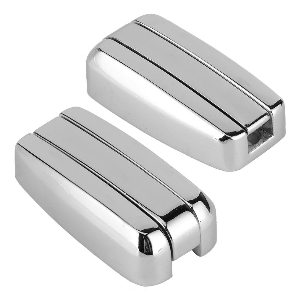2pcs Zinc Alloy Concealed Hook Clothes Hats Towel Holder Accessories for Automobiles RVSilver