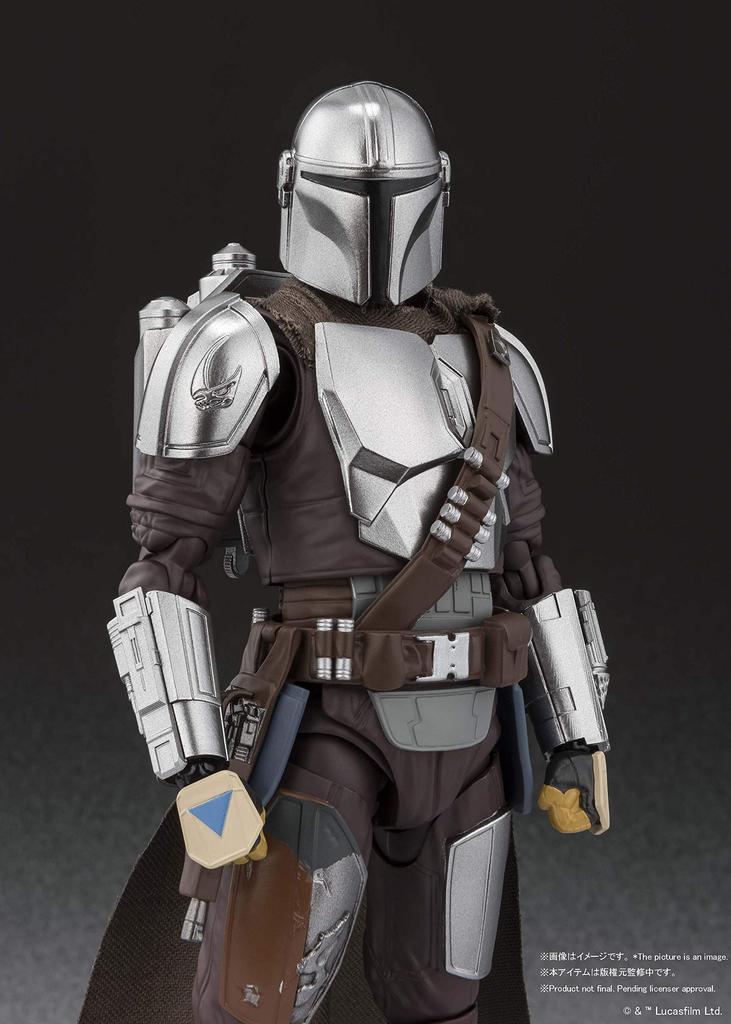 TAMASHII NATIONS Star Wars The Mandalorian The 150mm Painted Movable Figure S.H.Figuarts (Beskar Armor) (STAR WARS Mandalorian) Approx. ABS&PVC&Cloth