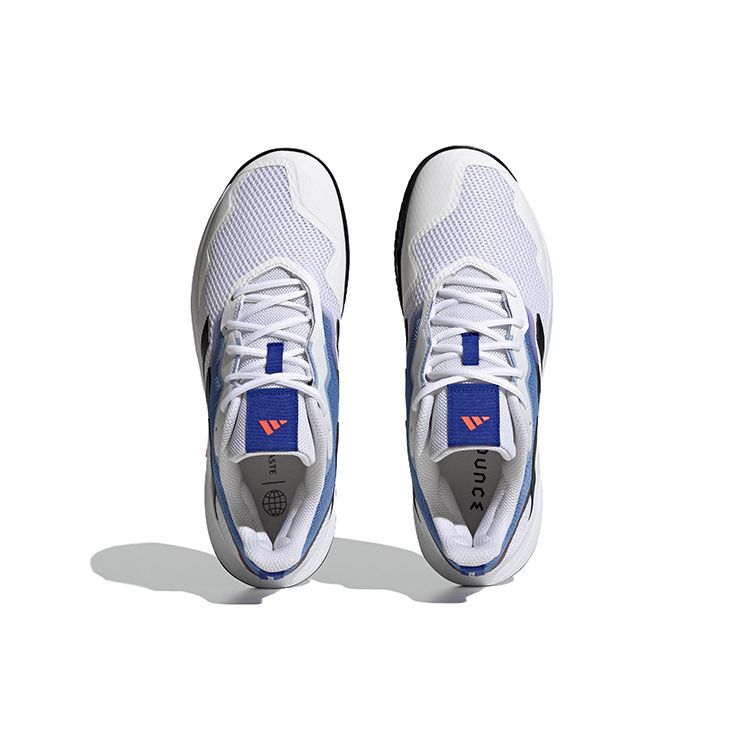 adidas Теннисные кроссовки Courtjam Control Мужские кроссовки Белые Черные Синие HQ8468