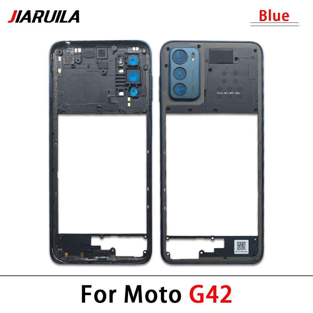 НОВЫЙ Средний корпус для Motorola Moto G13 G31 G41 G42 G84 G23 G6 Средняя рамка Окантовка Средняя пластина С объективом камеры Запасные части