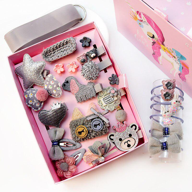 Заколки для волос для маленьких девочек, детская повязка на голову с бантом, короной, цветком, заколки для волос, заколки, головной убор