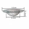 Andexi Bathroom Drain Garbage Disposal, Perforated Drain, Garbage Disposal, Drain Size: 3.5-4.5cm, Stainless Steel, Drain Basket, Bathroom Sink Garbag