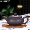 BORREY Yixing Purple Clay Teapot 400Ml Zisha Teapot Chinese Kung FU Tea Set Handmade Ceramic Clay Kettle Gift Oolong Puer Teapot