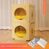 Cat Nest Four Seasons Can Be Superimposed Cat Bed House Furniture House Pet Supplies Cat Hammock.