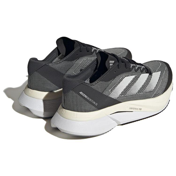 adidas Женские кроссовки Adizero Boston 12 Black Carbon Основной черный Облачно-белый HQ2171