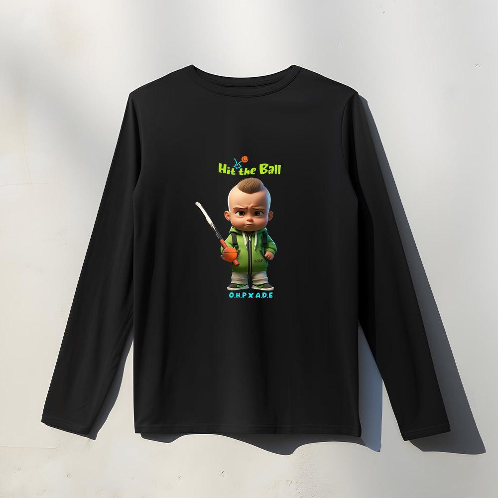 Стопроцентная футболка с длинным рукавом базовая 'Ohp X Aidaeve Tennis Boy'