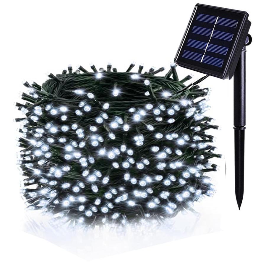 20M 30M 50M 100M Рождественская солнечная гирлянда уличная рождественская гирлянда солнечная гирлянда для сада патио забор декор