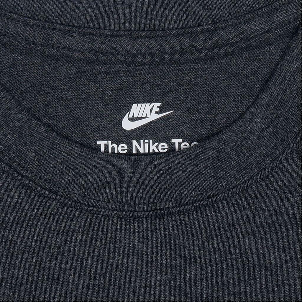 Nike Sportswear Premium Essentials Solid Logo Print Short Sleeve T-Shirt Men Tops Grey DN5241-254