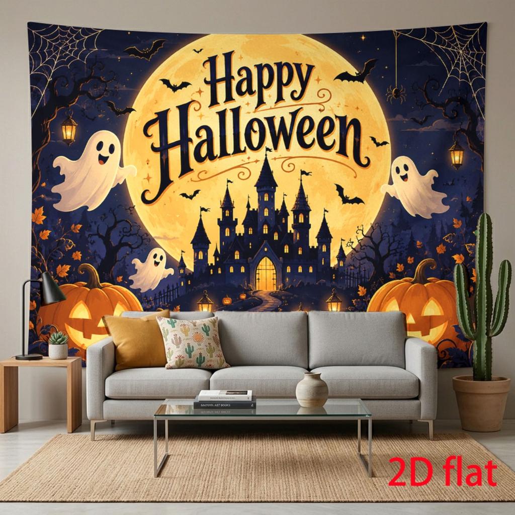 The Halloween backdrop is perfect for Halloween parties and autumn celebrations.
