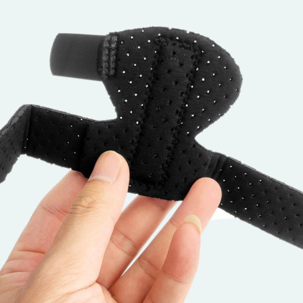Black Blue Finger Splint Brace Adjustable Wrist Support Durable Trigger Finger Support