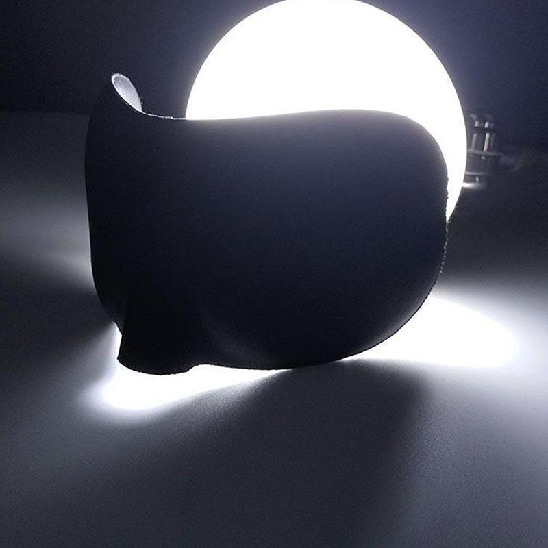 Мягкая затемняющая маска для сна, дорожная повязка на глаза, повязка на глаза, 3D-затеняющая маска для сна, блокирующая свет, 1 шт.