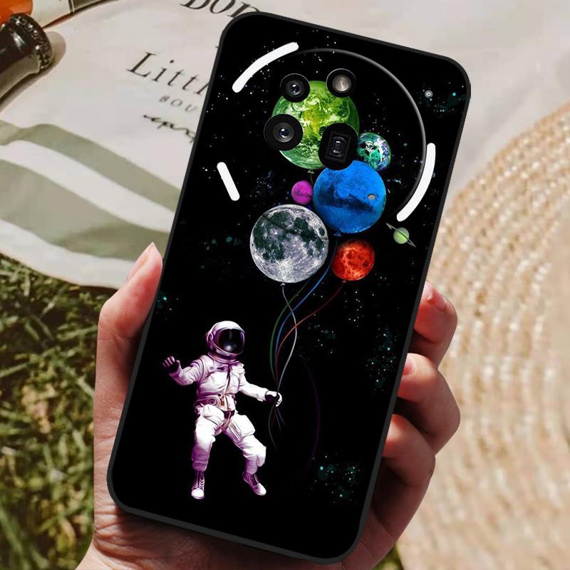 For Nothing Phone 3A Pro Case Phone3A Pro Cool Painted Silicone TPU Soft Cover for Nothing Phone 3A Pro A059P Cases Black Shells